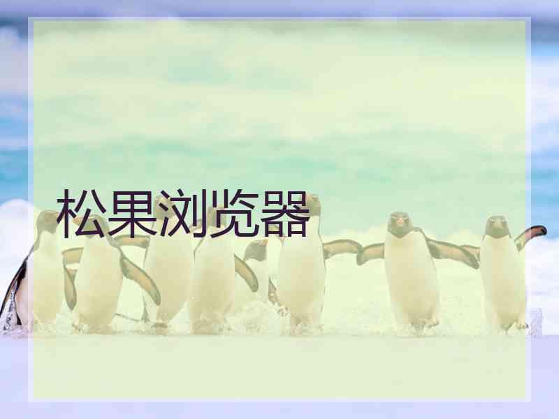 松果浏览器